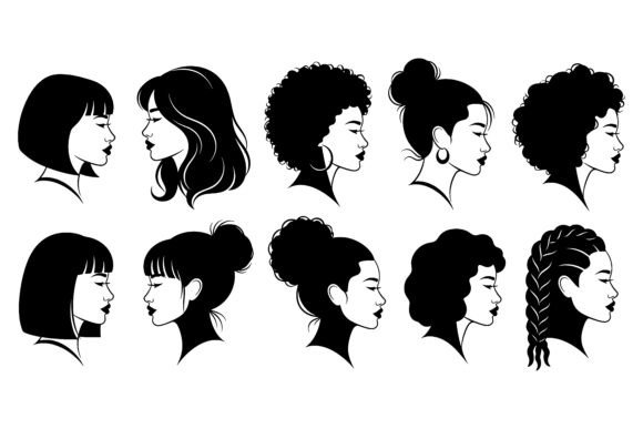 Capturing Personality: A Guide to Women's Head Profile Graphics