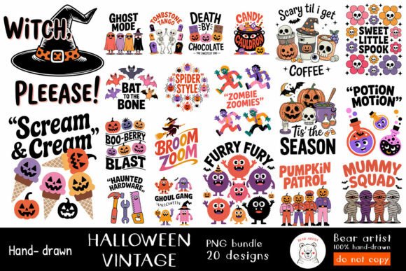 Funny Spooky Halloween Sublimation Bundle: Your Creative Toolkit