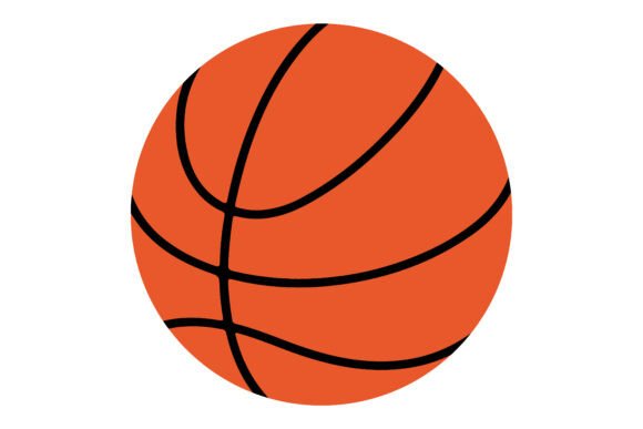 Orange Basketball Vector Design: Your Vibrant Sports Branding Asset