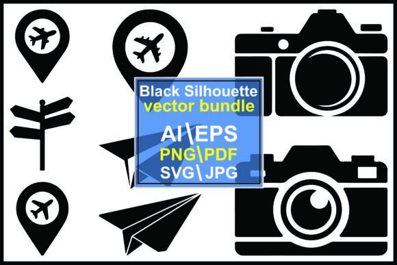 Silhouette Travel Set Camera Airplane: A Designer's Guide