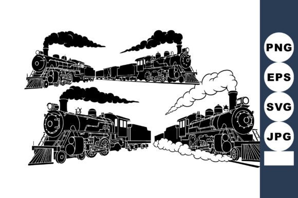 The Enduring Allure of Vintage Steam Locomotives Black and Whit