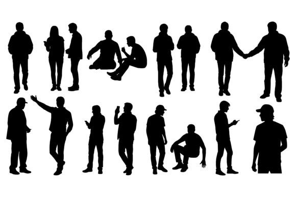 Unlocking Dynamic Visuals with People in Various Poses Set