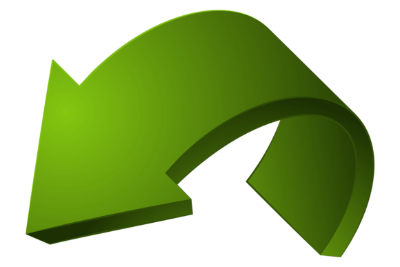 Why the Return Arrow 3D Green Element Is More Than Just a Symbol